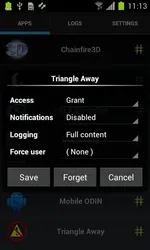 Screenshot SuperSU APK v2.82.1 untuk Mengelola Akses Root Android