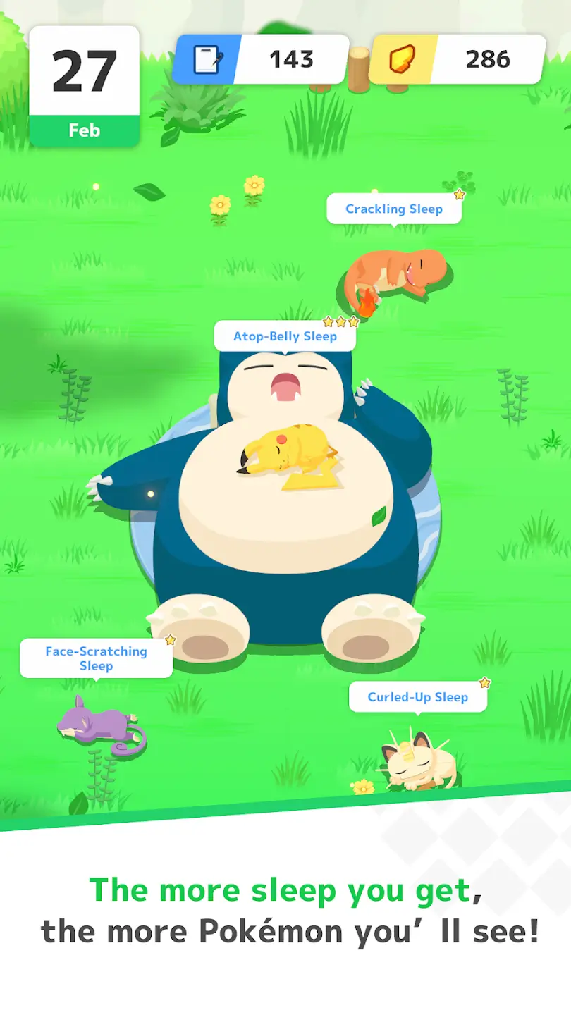 Screenshot Pokemon Sleep APK