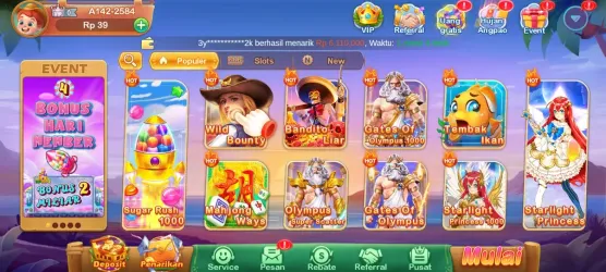 Screenshot RPVIP4 APK: Game Poker Digital Seru dengan Nuansa Kompetitif