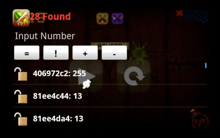 Screenshot GameCIH APK v3.0.3 untuk Edit Nilai Game Offline
