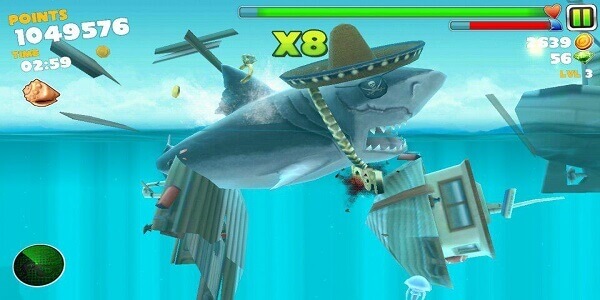 Screenshot Hungry Shark Evolution APK v13.6.0