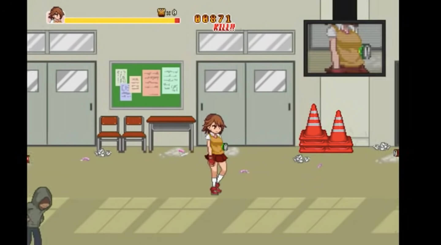 Screenshot School Dot Fight APK v1.2: Aksi Pertarungan Seru di Lingkungan Sekolah