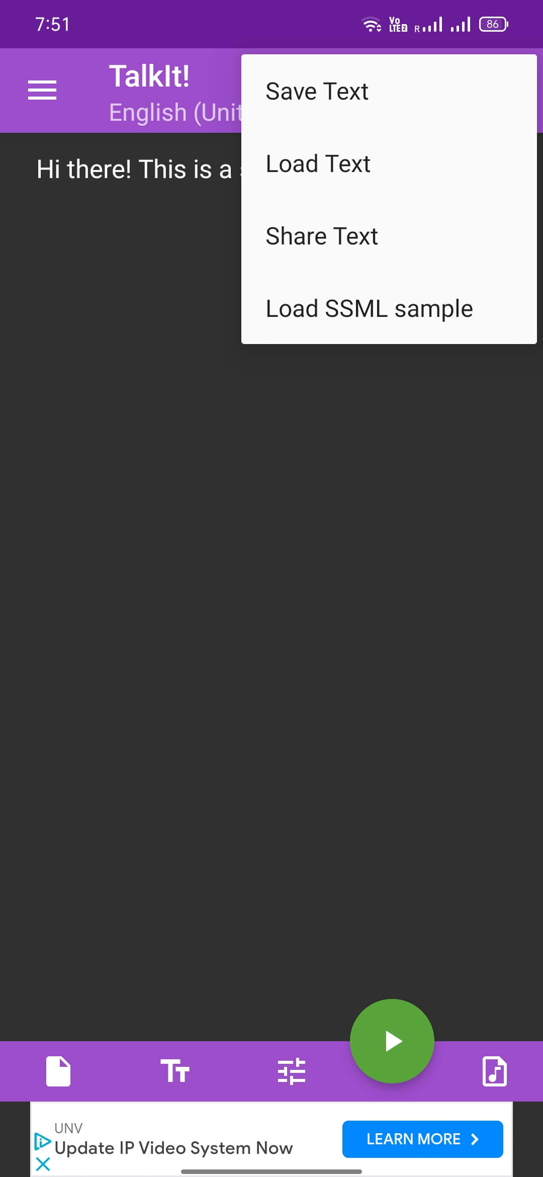 Screenshot Talk It! APK