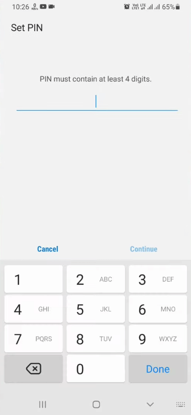 Screenshot S Secure APK Download untuk Samsung