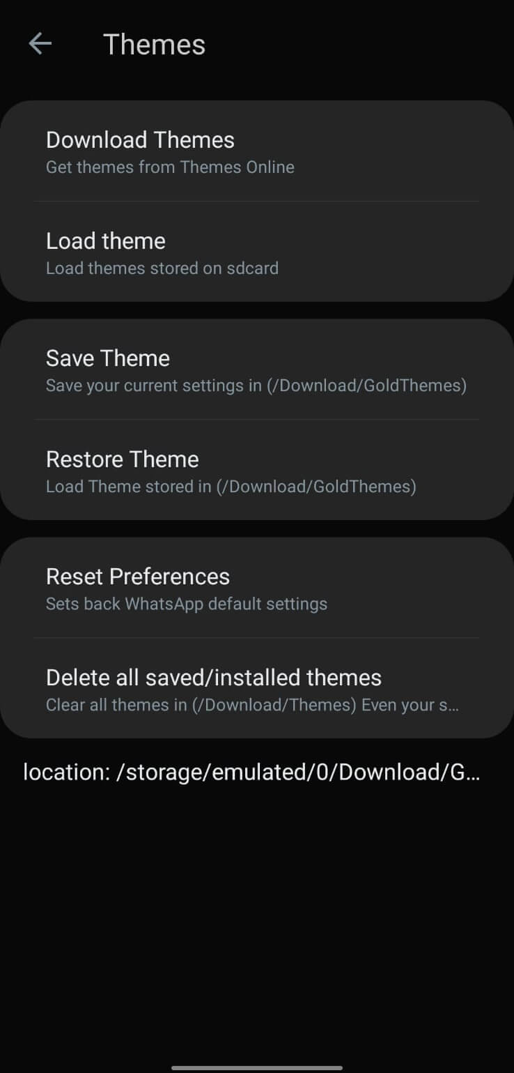 Screenshot WhatsApp Gold APK v44.10 Download