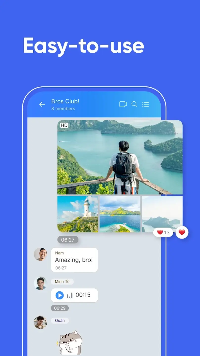 Screenshot Zalo APK