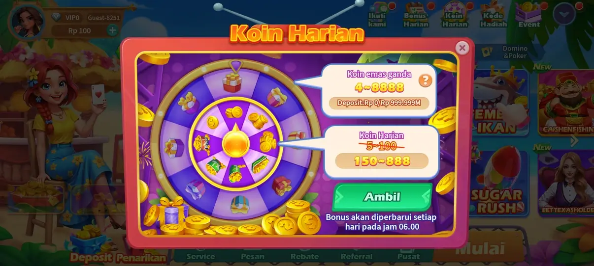 Screenshot LuckyMino APK 10.6 Download untuk Android