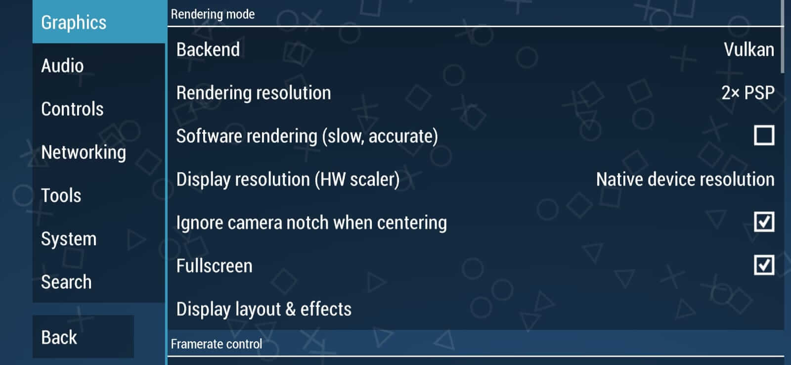 Screenshot PPSSPP Gold APK