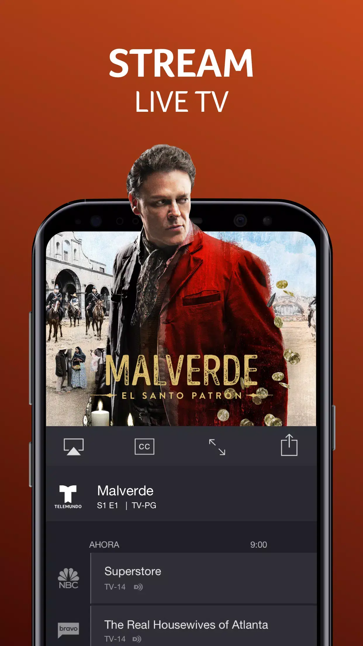 Screenshot Telemundo APK v9.25.0 untuk Streaming Acara TV dan Film