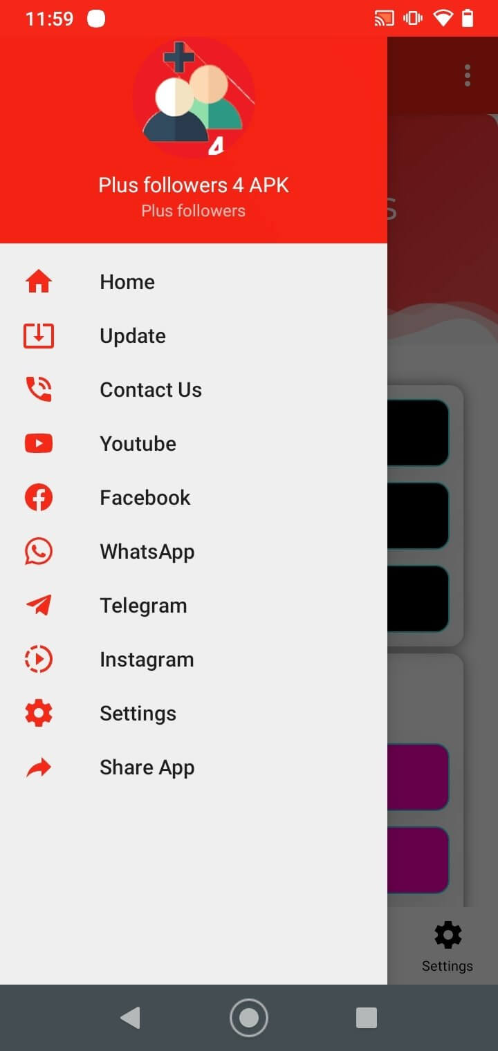 Screenshot Plus Followers 4 APK versi 7.6