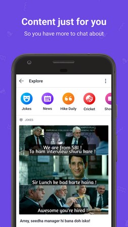 Screenshot Hike Messenger APK v5.15.21