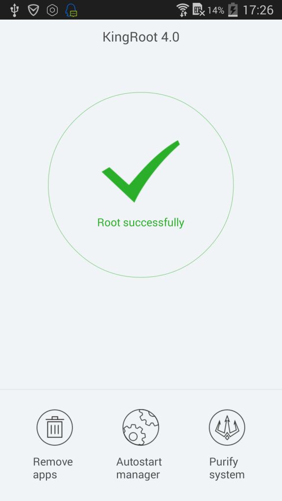 Screenshot Kingroot APK v5.4.0