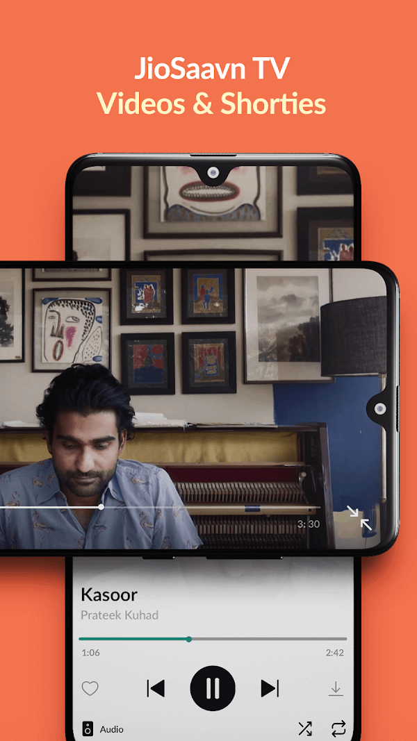 Screenshot JioSaavn APK Download Terbaru