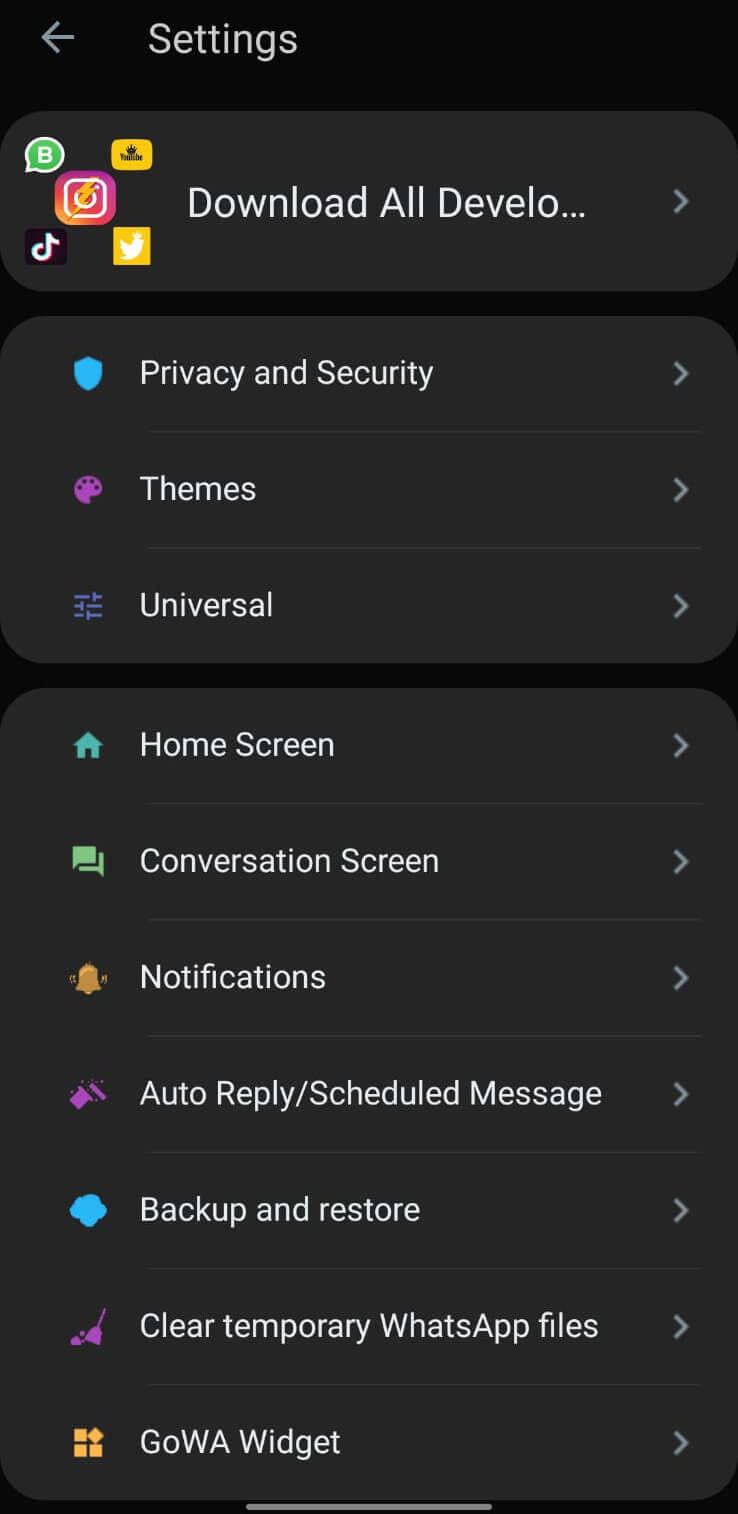 Screenshot WhatsApp Gold APK v44.10 Download