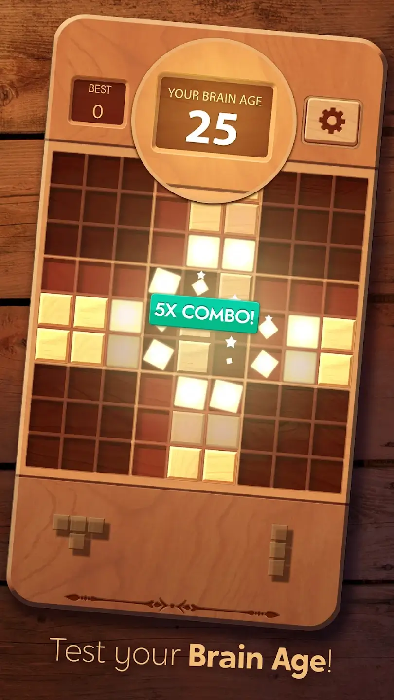 Screenshot Woodoku APK - Puzzle Santai dengan Gameplay Menantang
