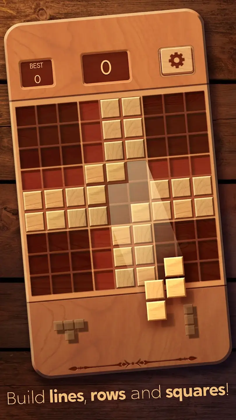 Screenshot Woodoku APK - Puzzle Santai dengan Gameplay Menantang