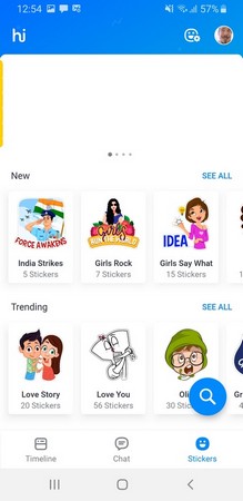 Screenshot Hike Messenger APK v5.15.21