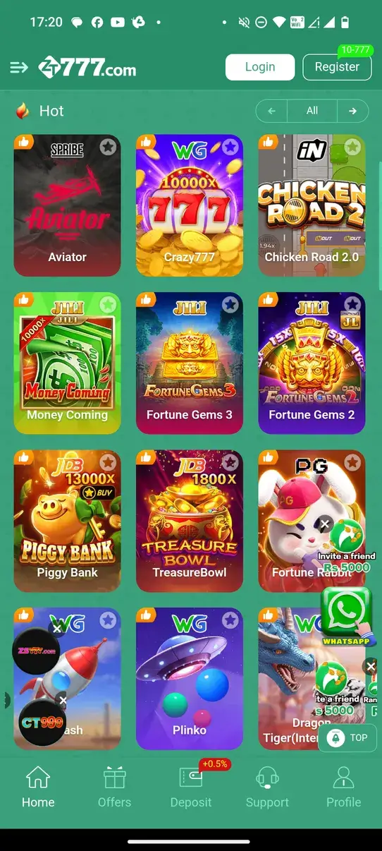 Screenshot ZT777 APK Download Versi 1.0