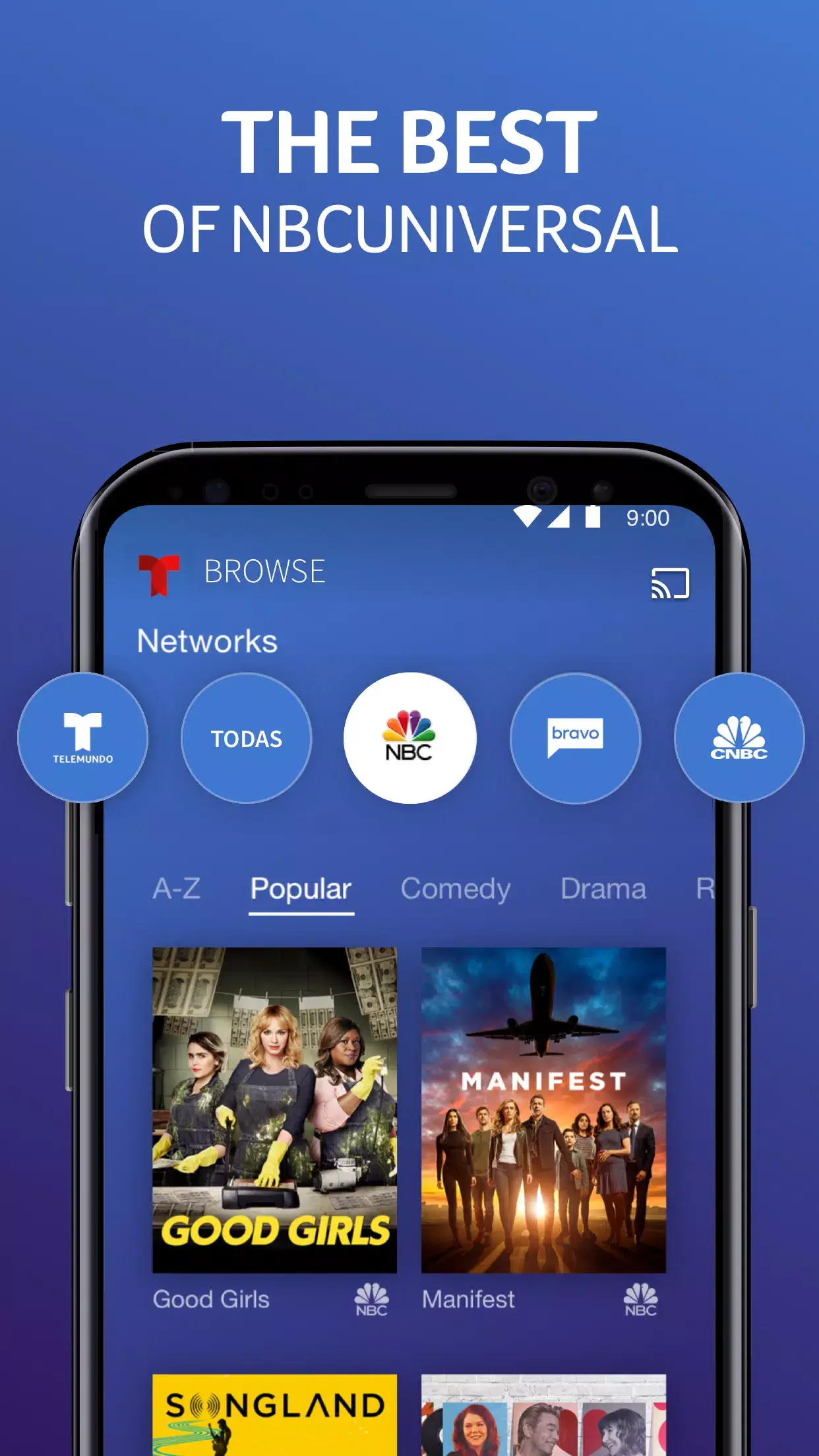 Screenshot Telemundo APK v9.25.0 untuk Streaming Acara TV dan Film