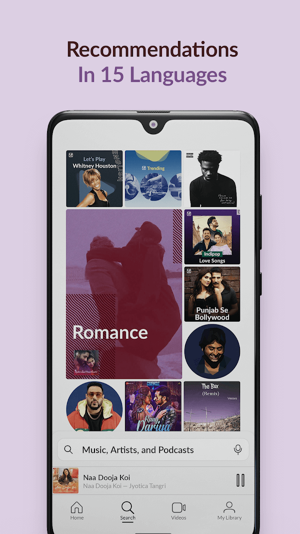 Screenshot JioSaavn APK Download Terbaru