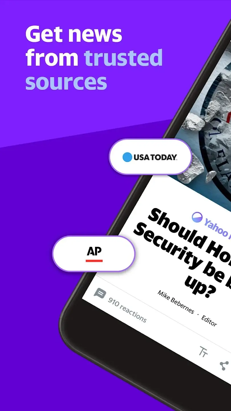 Screenshot Yahoo Newsroom APK v93.0